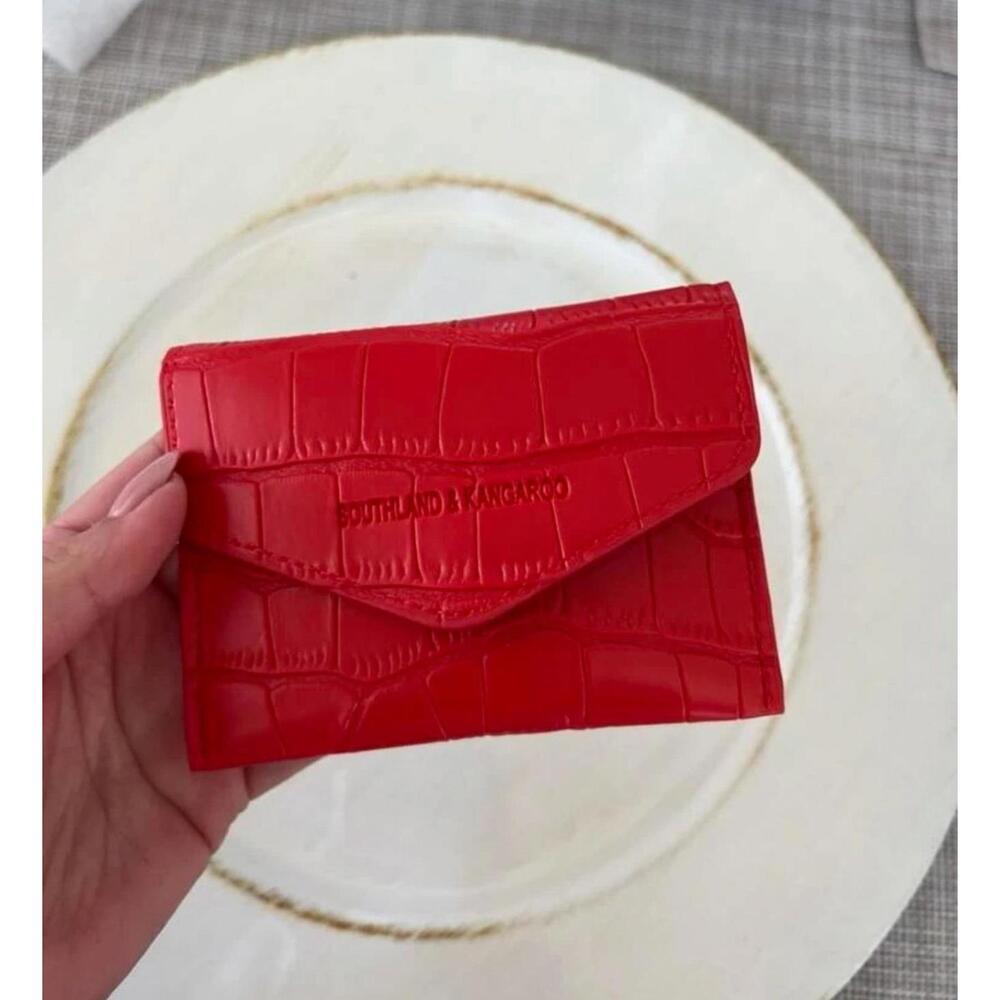 red wallet
